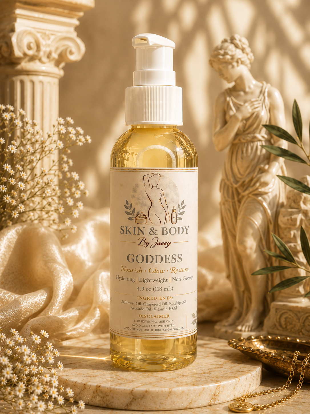 Goddess Body Oil ( Burberry Inspo)