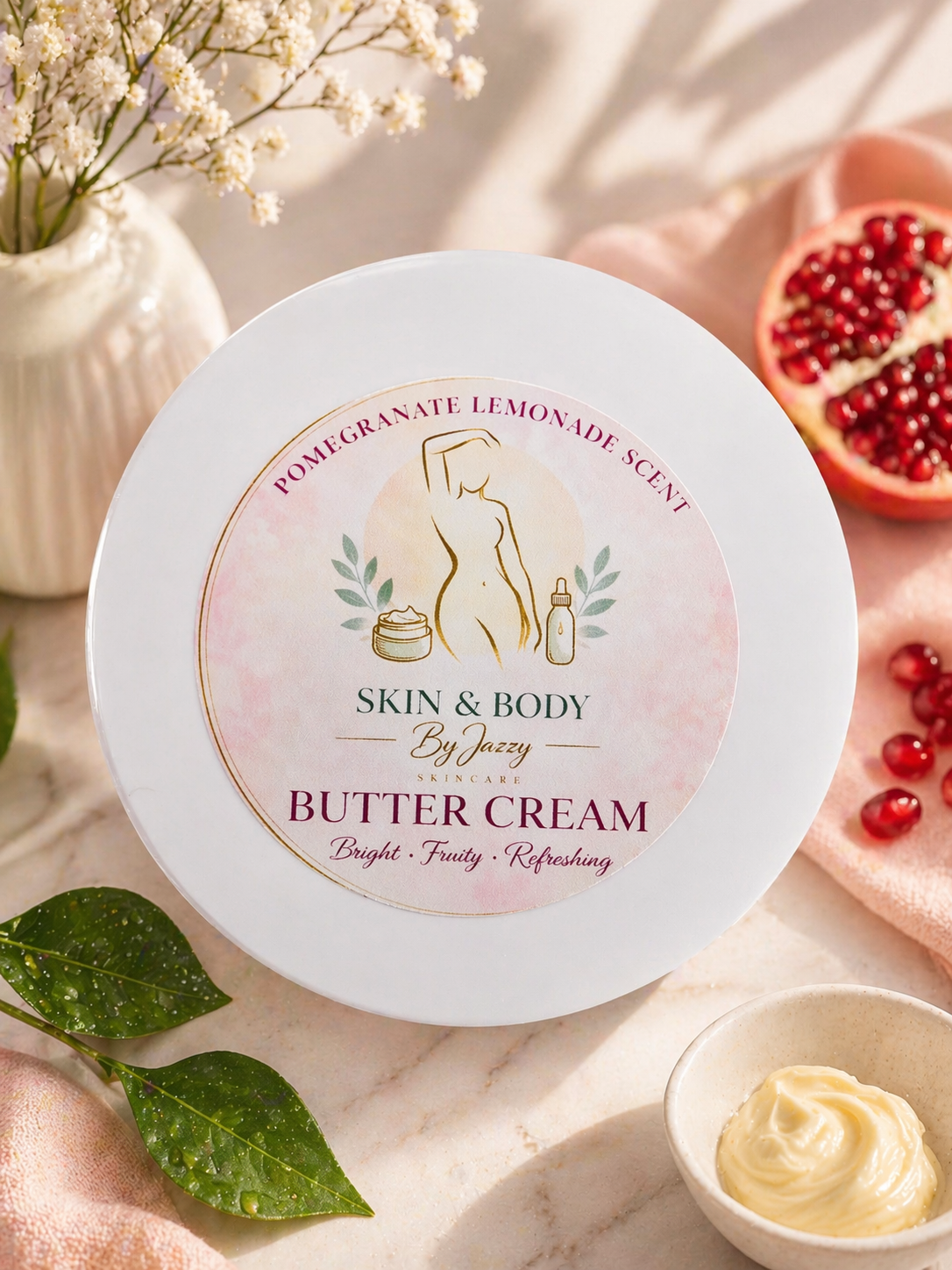 Pomegranate Lemonade  Body Butter Cream
