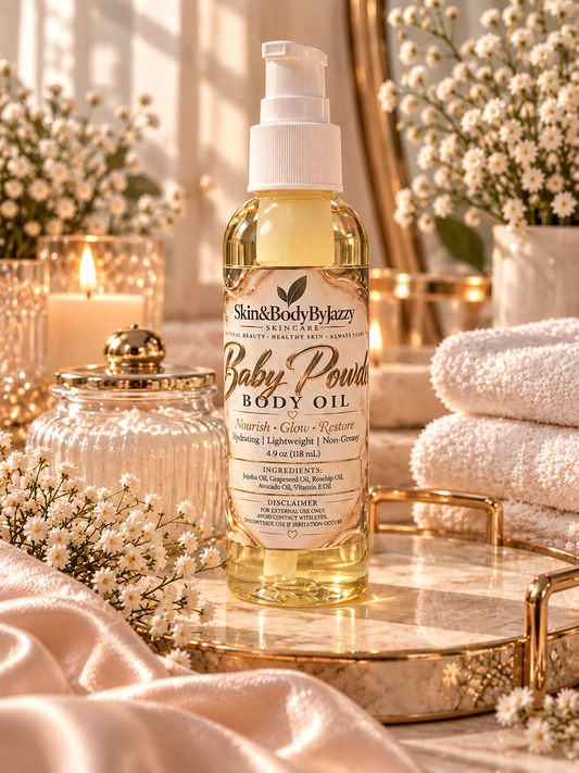 Baby Powder Body Oil
