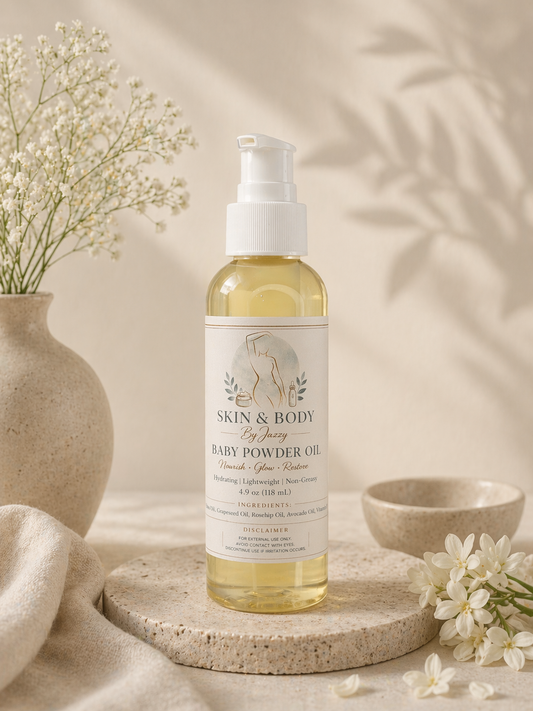 Baby Powder Body Oil