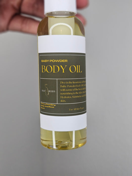 Baby Powder Body Oil
